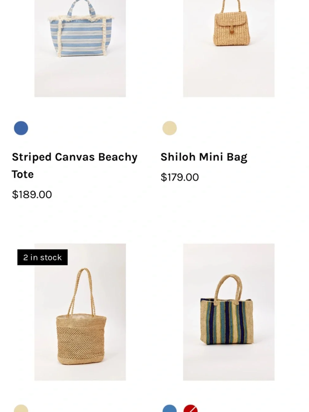 Hat Attack Woven Straw Crossbody Bag - Natural Beige - Picture 5 of 6